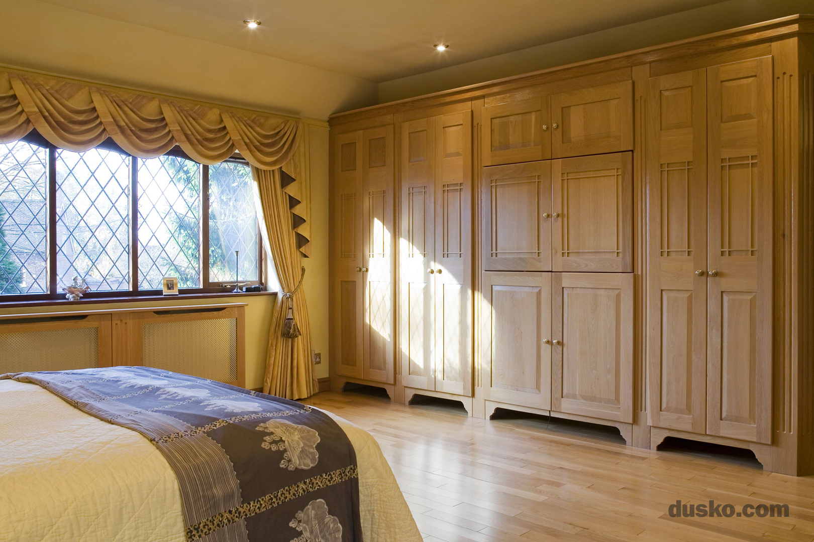 Arts and Crafts Bedroom in Davenham, Cheshire Radiator Cabinet