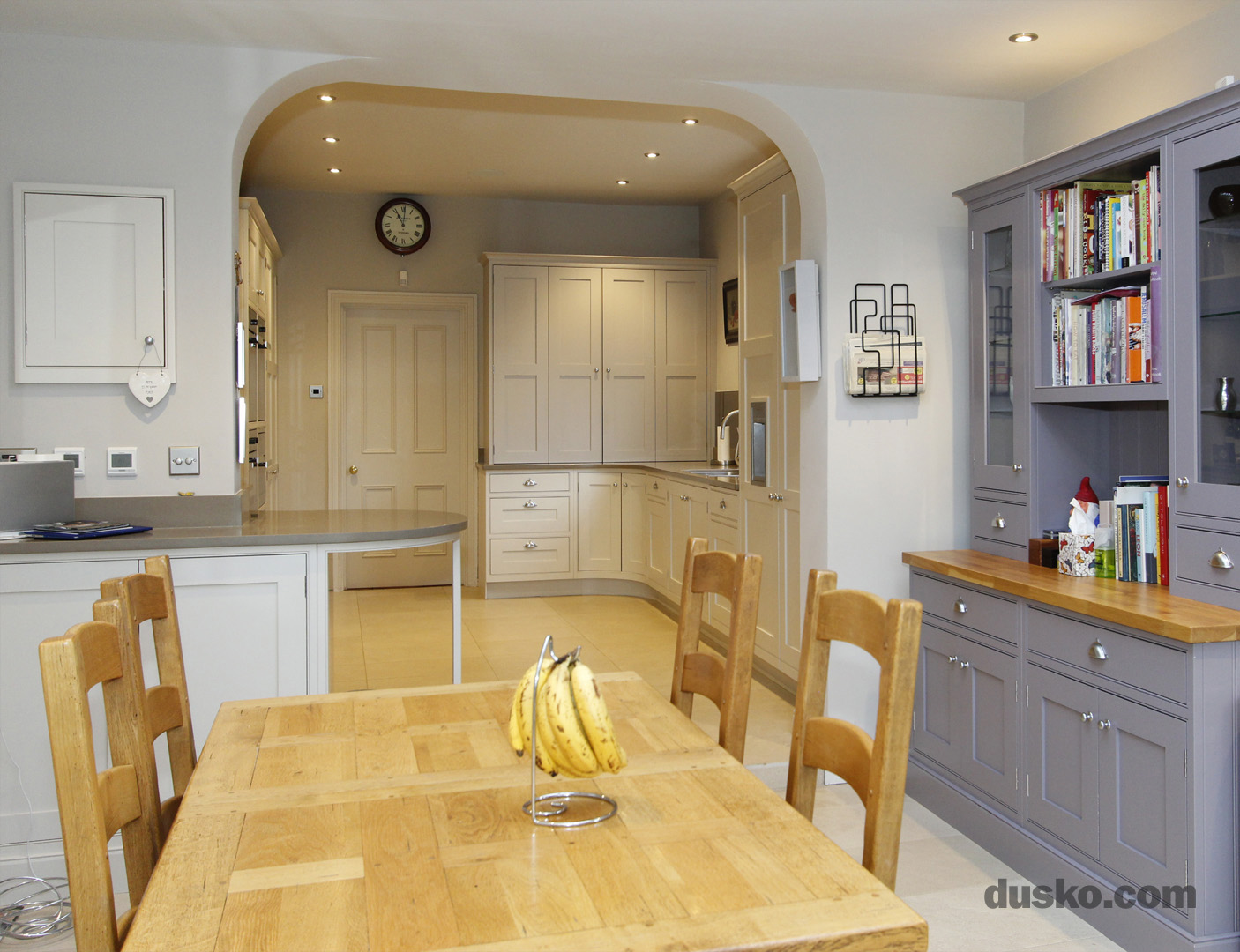 In Frame Kitchen in Bowdon, Cheshire Dining Area